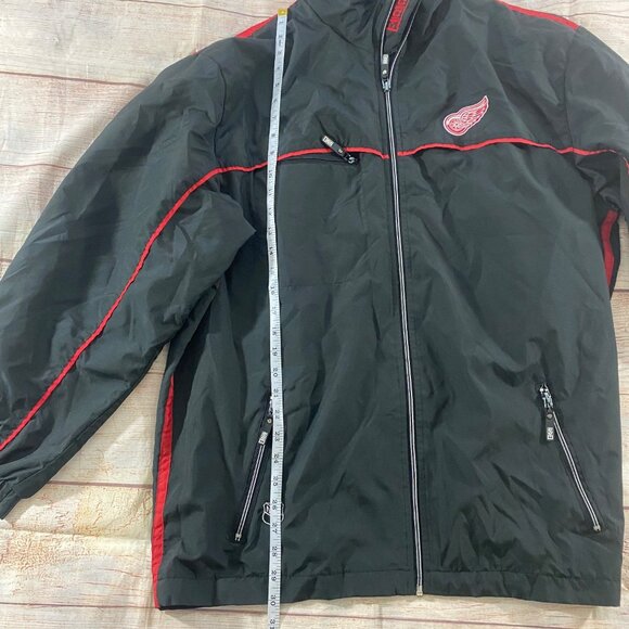 CCM Unisex Detroit Red Wings Athletic Light Weight Full Zip Jacket - Large - Picture 6 of 13